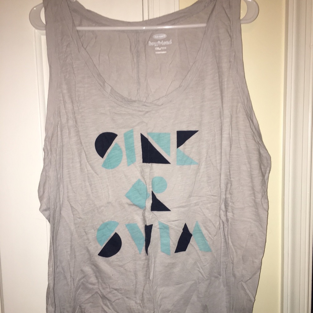 Boyfriend sink or swim tank